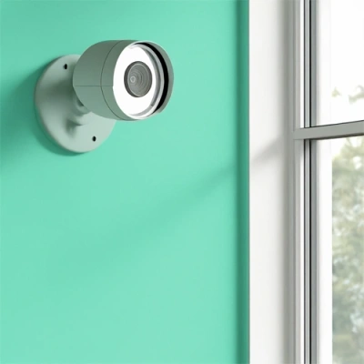New Orleans vivint camera facing a window